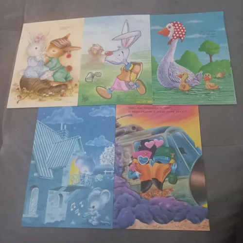 Papéis de carta anos 80.