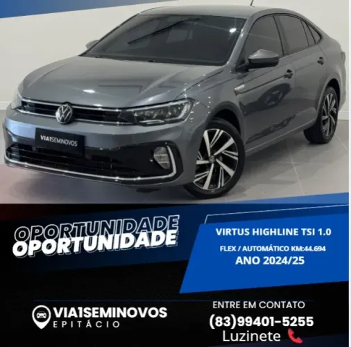 Volkswagen Virtus Highline 200 TSI 1.0 Flex 12V AUT 2025