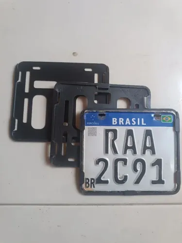 Suporte pra placa de moto
