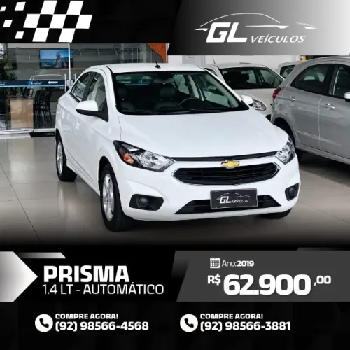 Chevrolet Prisma Sed. LT 1.4 8V Flexpower 4P Aut. 2019