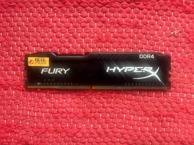 Memória Ram, DDR4, 2666MHz, HyperX Fury, 1 x 8Gb