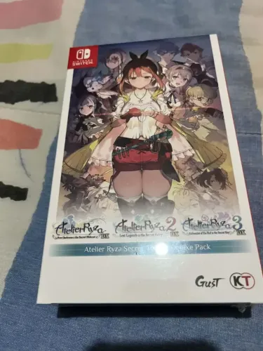 Jogo Atelier Ryza Secret Trilogy Dx Switch Lacrado
