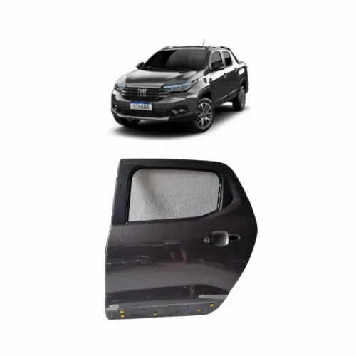 Porta Traseira Esquerda Fiat Strada 2020/2024 Original