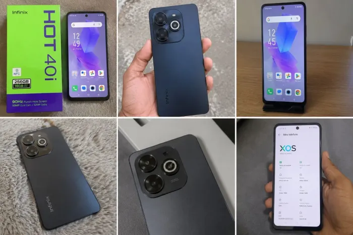 Infinix hot 40i 256 GB e 8 de ram 