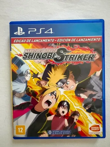 Jogo Naruto to Boruto Shinobi Striker (2018) Mídia Física - Playstation 4