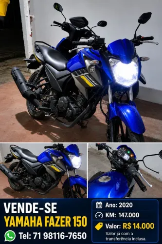 Vendo Yamaha Fazer 150