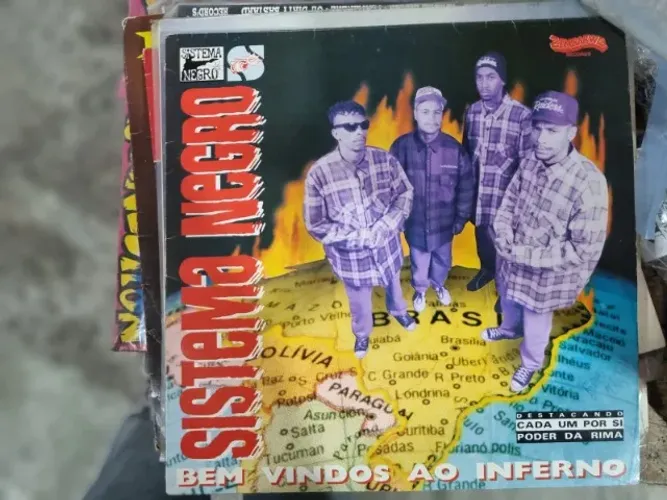 LP do Sistema Negro - Bem Vindos ao Inferno (1994)