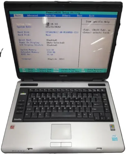 Notebook Toshiba Satellite A135-s2246 com upgrade!