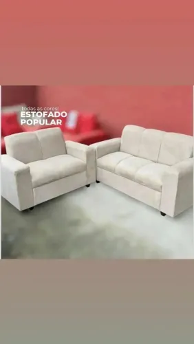 Conjunto estofado 2x3lugares 