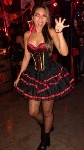 Fantasia Vampira Halloween 