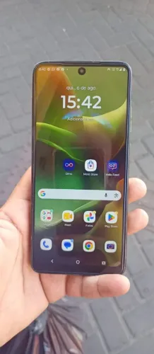 Motorola G15 NFC 256gigasdemeoria 8gigasderam leitorfacial 3cameranofundo