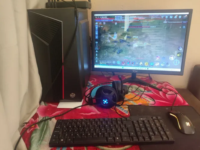 Pc Ryzen 5 4600g 16gb ram completo