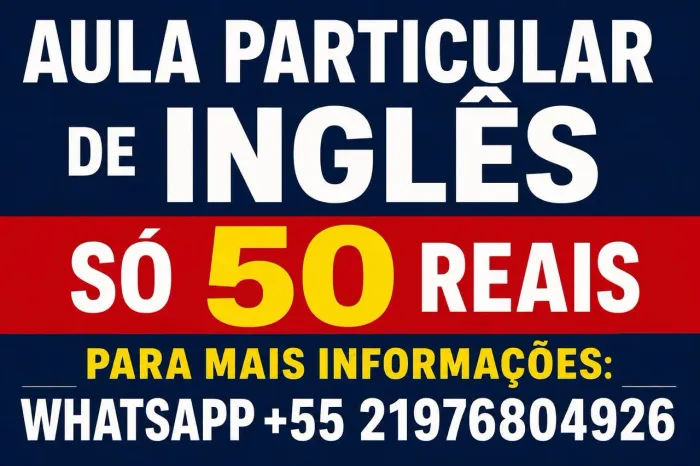 Professor Particular de Inglês