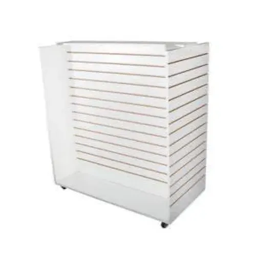 Balcão Expositor Canaletado MDF 1,20m - Ideal para Loja | Ótimo Estado