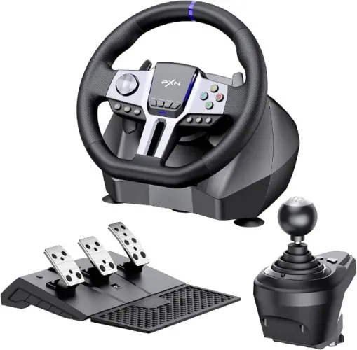 Volante Gamer PXN-V9-GEN2 Completo