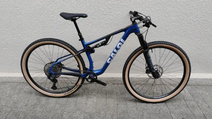 Caloi Elite FS Carbon Sport Tam M 