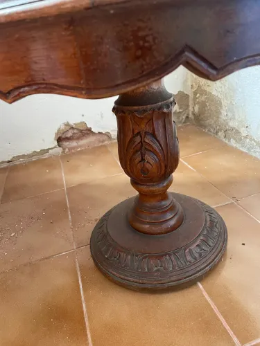 Mesa de centro rústica