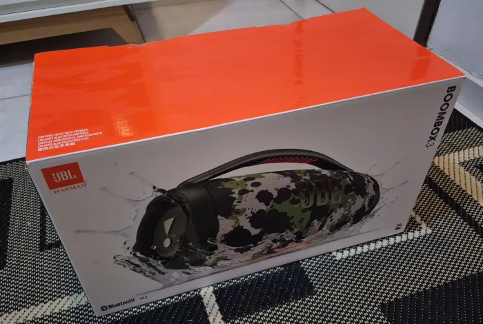 JBL BOOMBOX 3 NOVA LACRADA GARANTIA DE FÁBRICA
