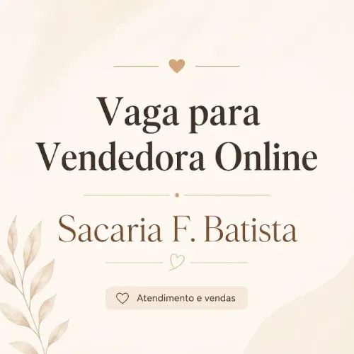 Vendedora de WhatsApp / E-commerce