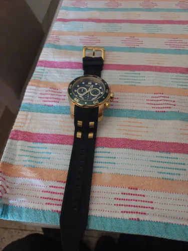 Relógio Invicta Pro Diver 6981 Banhado A Ouro 18k