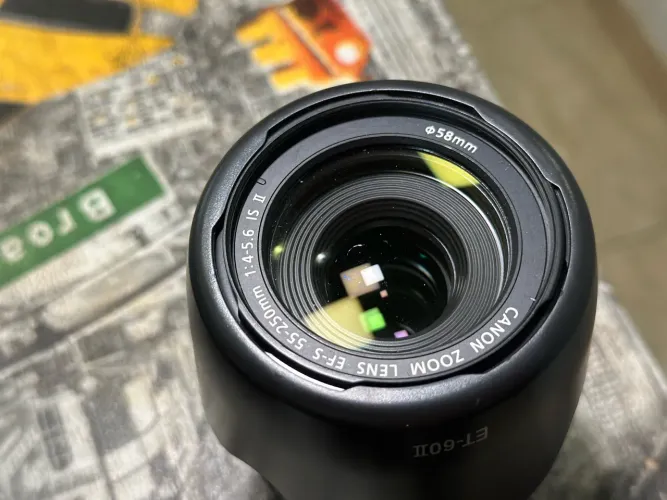 Vendo Lente Canon EF-S 55-250mm f/4-5.6 IS II