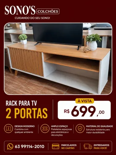 Rack para TV 1.60 cm