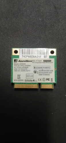 Placa Wi-Fi notebook / netbook AzureWave