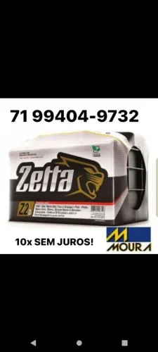 Bateria zetta 60ah (2° marca da MOURA)