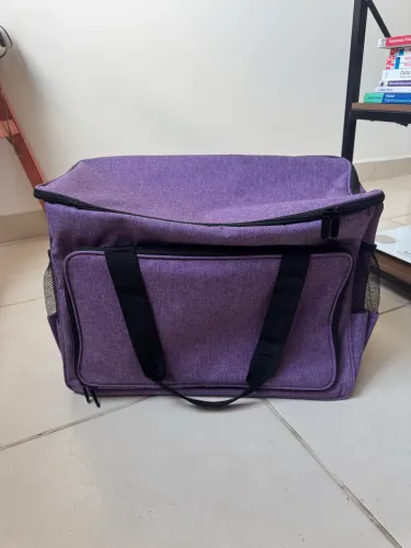 Bolsa para Transporte de Máquina de Costura Roxa