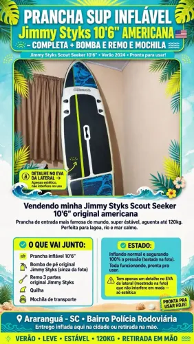 Prancha stand up paddle 