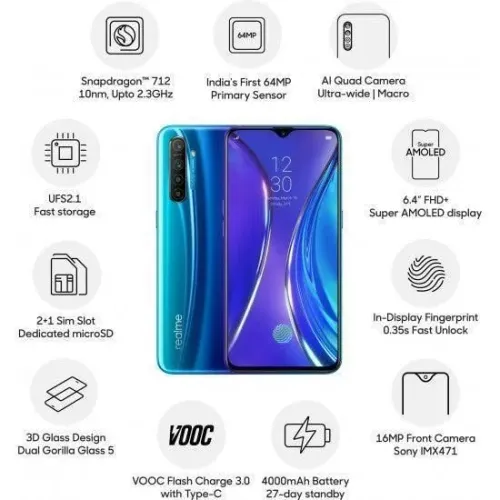 Celular realme xt 128gb 