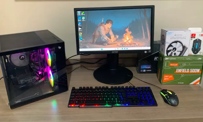 PC GAMER i5 8ªGERAÇÃO COMPLETO