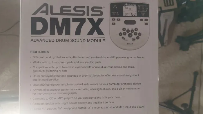 Bateria eletrônica Alesis DM7X