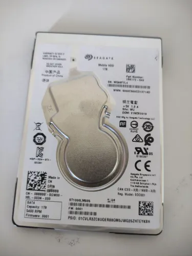 HD de 1 tb novo para notebook vídeo game computador e case