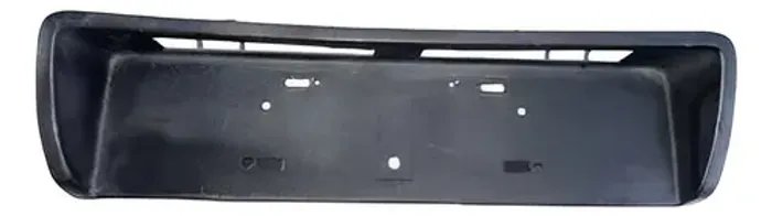 Suporte Placa Traseira Toyota Hilux 2005 A 2015 Preto