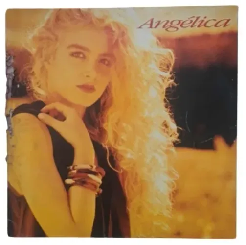 LP: Angélica (1991) disco de vinil (música pop & infantil) c/ póster encarte original