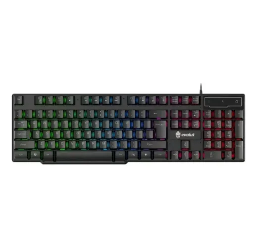 Vendo Teclado Gamer Com Luz Led Usb Com Fio-evolut Eg-206 Hawke