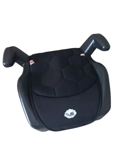 Assento Elevação Infantil P/ Carro Portátil Preto Tutti Baby