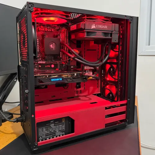 PC Gamer Ryzen 5 + 16GB RAM + SSD NVMe 512GB + Water Cooler Corsair