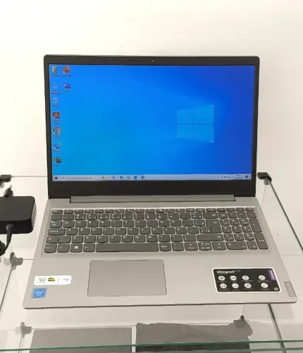 Notebook Lenovo Ideapad S145 - Intel Celeron N4020 - RAM 4GB - SSD 128GB - Tela 15.6 Slim