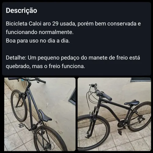 Bicicleta Calor Aro 29