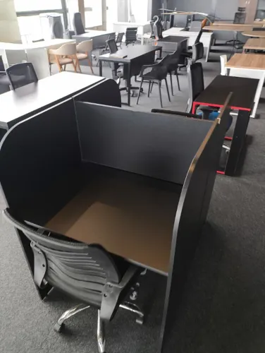 Baias de Escritório CONJUNTO - 1,16x0,83x0,60cm - (PRETO ou CINZA) ENTREGAS EM ATÉ 24h! 