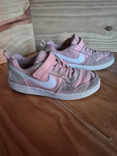 Tênis Nike Court Borough Low PE (Rosa) n°33