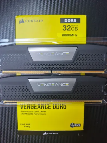 Memória RAM DDR5 6000 mhz Corsair Vengeance 32 gb (2x16) CL40