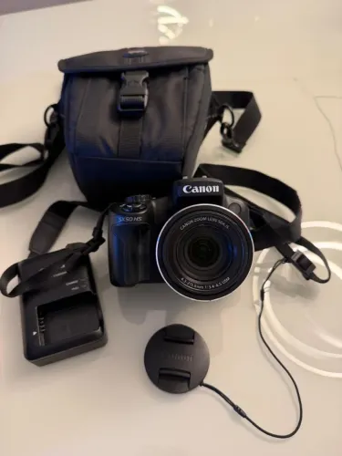 Canon PowerShot SX50 HS - Completa, Excelente Estado, Zoom Óptico de 50x