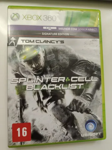 Splinter Cell Blacklist Xbox 360 original