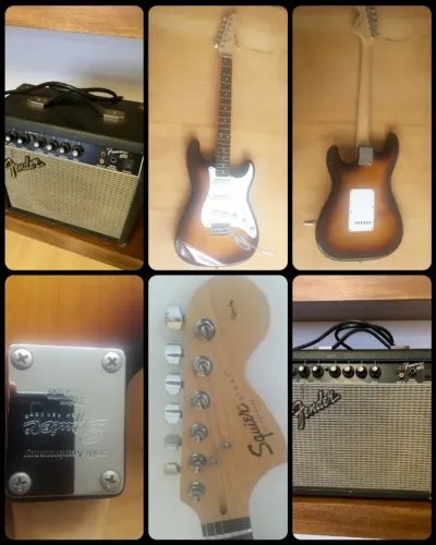 Guitarra Squier Strato Affinity By Fender