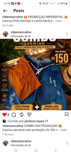 Vibe masculino 