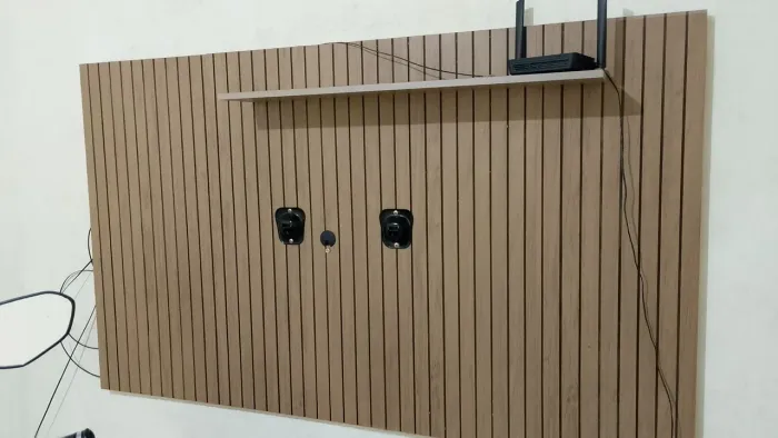 painel com rack