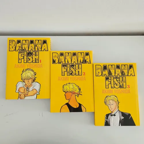Banana Fish livros 1,2 e 3